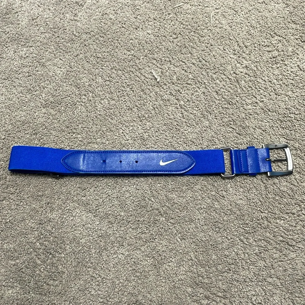 Nike Kids Blue Belt Baseball Sports Boys Kids